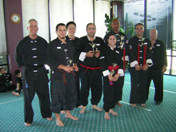 Wang's Martial Arts Black Belt form picture